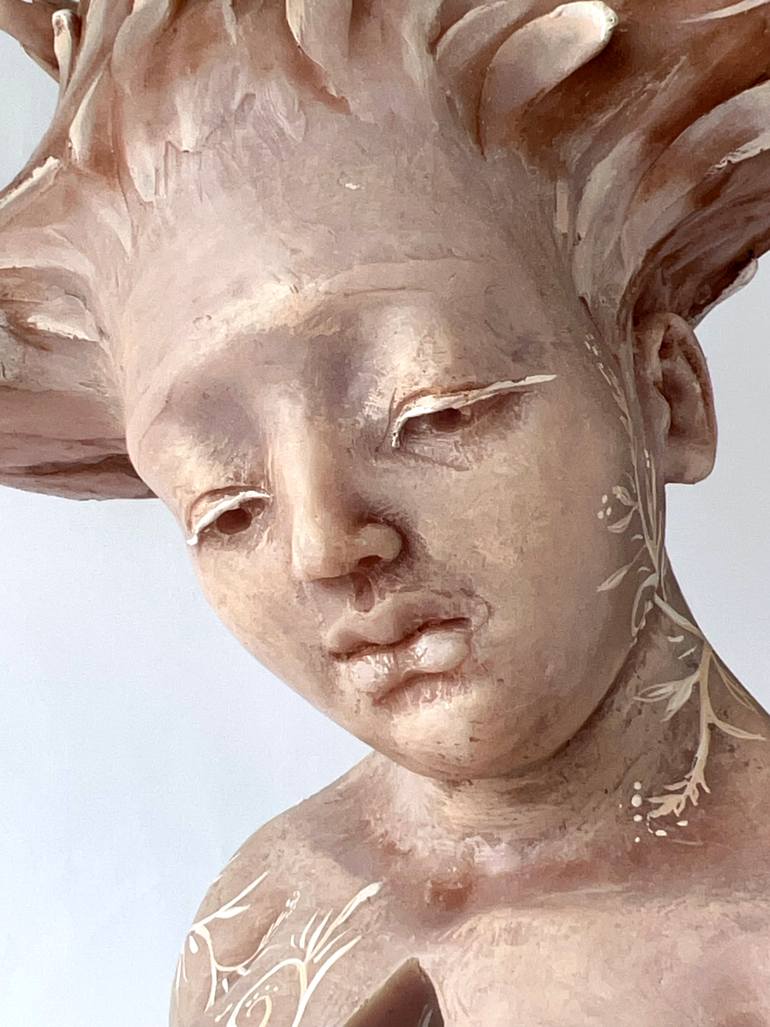 Original Figurative Body Sculpture by Francesca Dalla Benetta