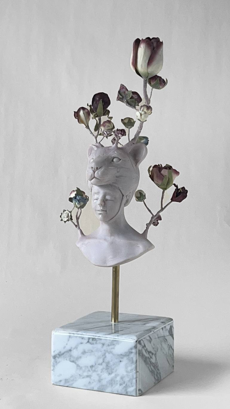 Original Figurative Animal Sculpture by Francesca Dalla Benetta