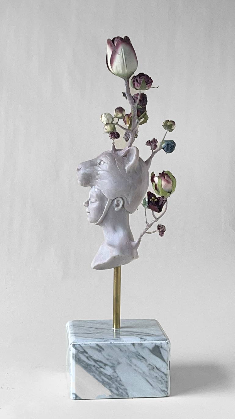 Original Figurative Animal Sculpture by Francesca Dalla Benetta