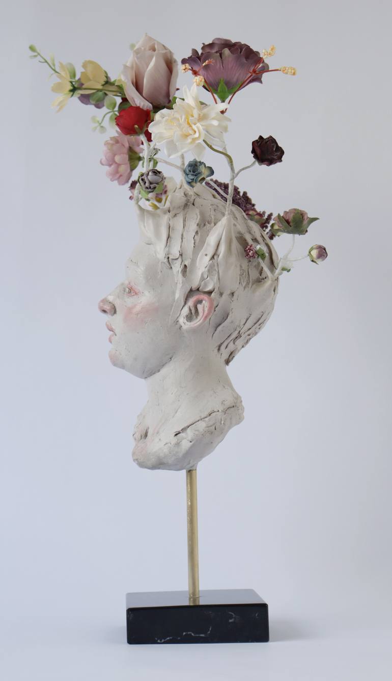 Original Surrealism Classical Mythology Sculpture by Francesca Dalla Benetta