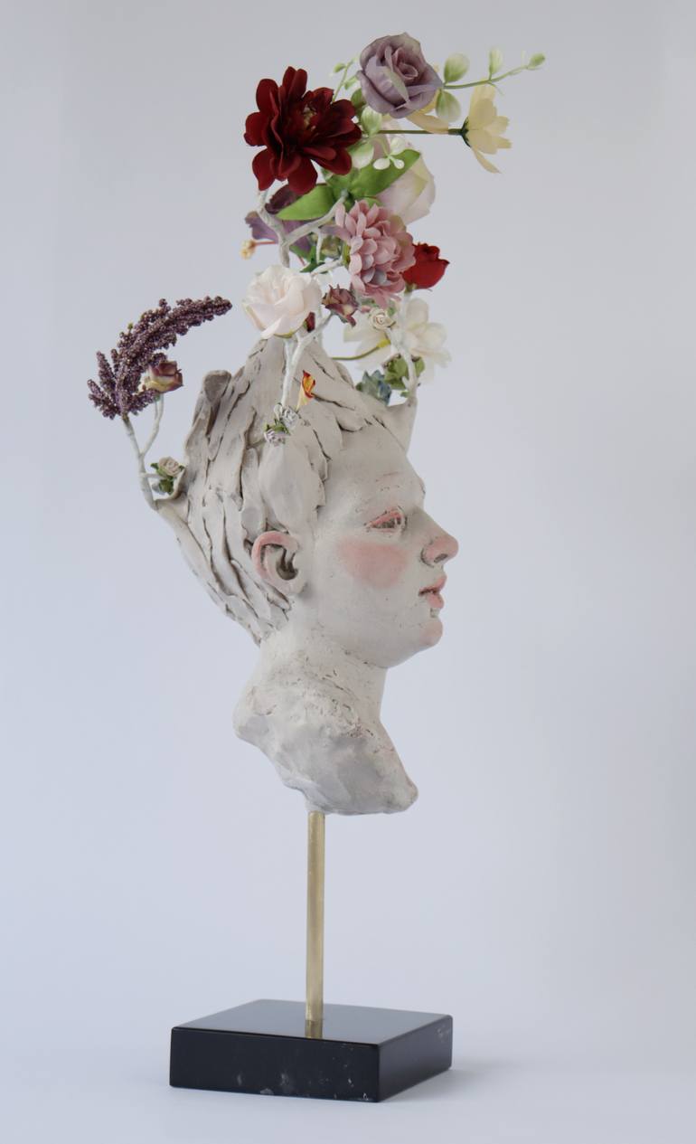 Original Surrealism Classical Mythology Sculpture by Francesca Dalla Benetta