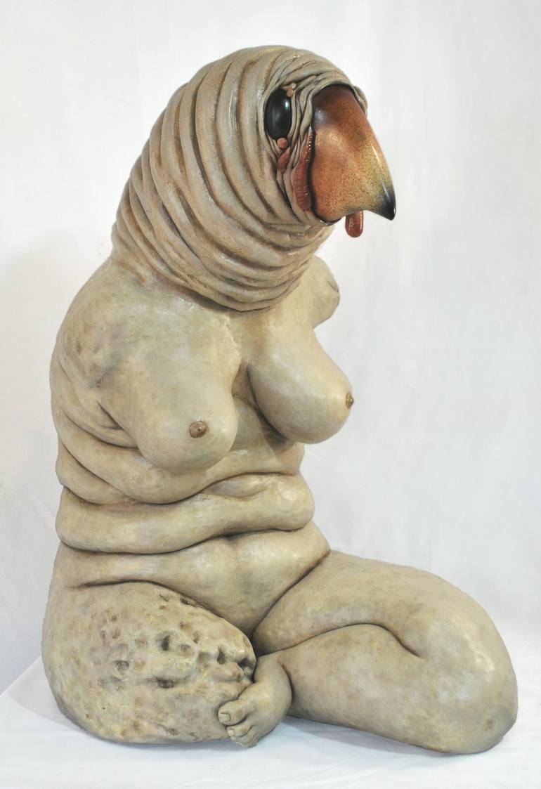 Original Fantasy Sculpture by Francesca Dalla Benetta