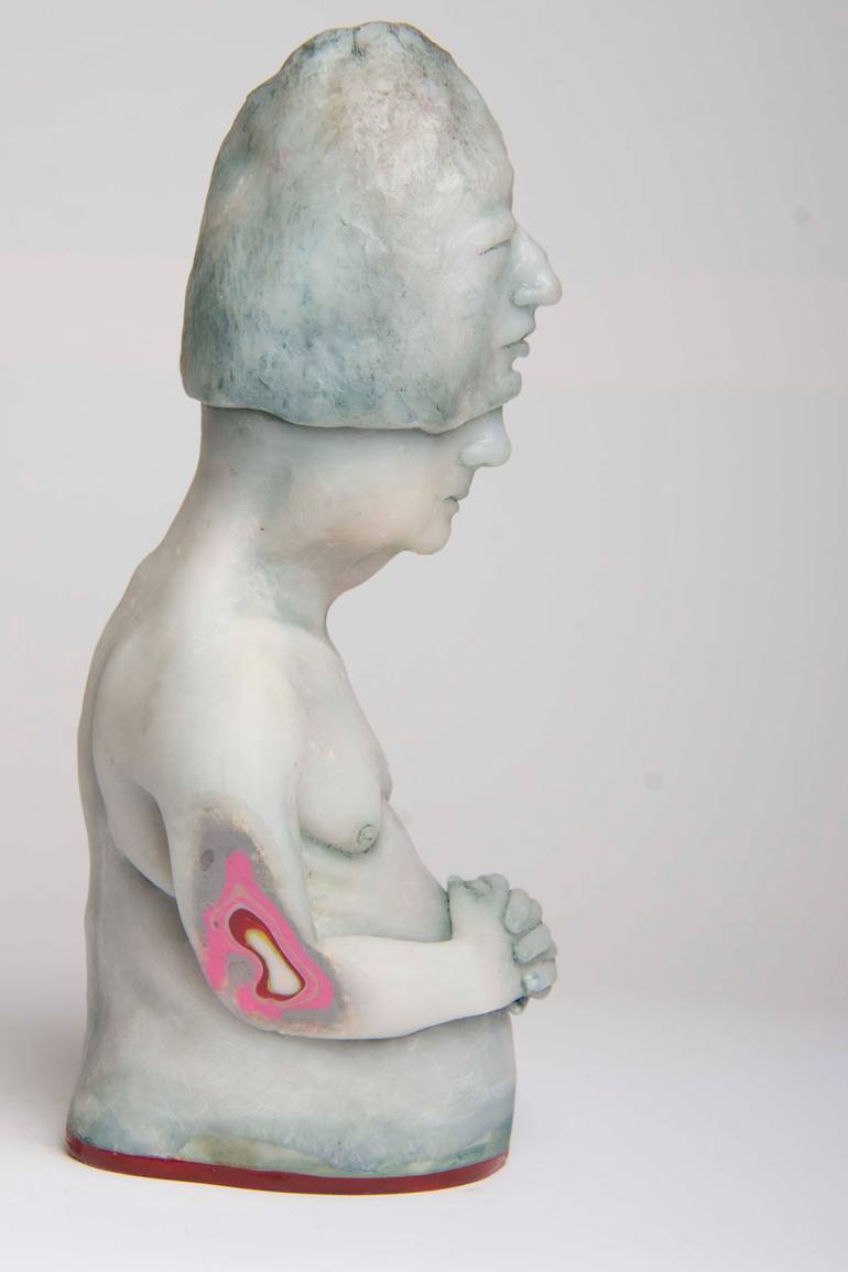 Original Figurative Fantasy Sculpture by Francesca Dalla Benetta