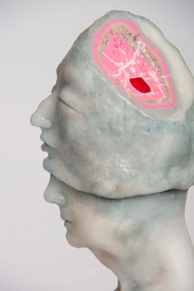 Original Figurative Fantasy Sculpture by Francesca Dalla Benetta