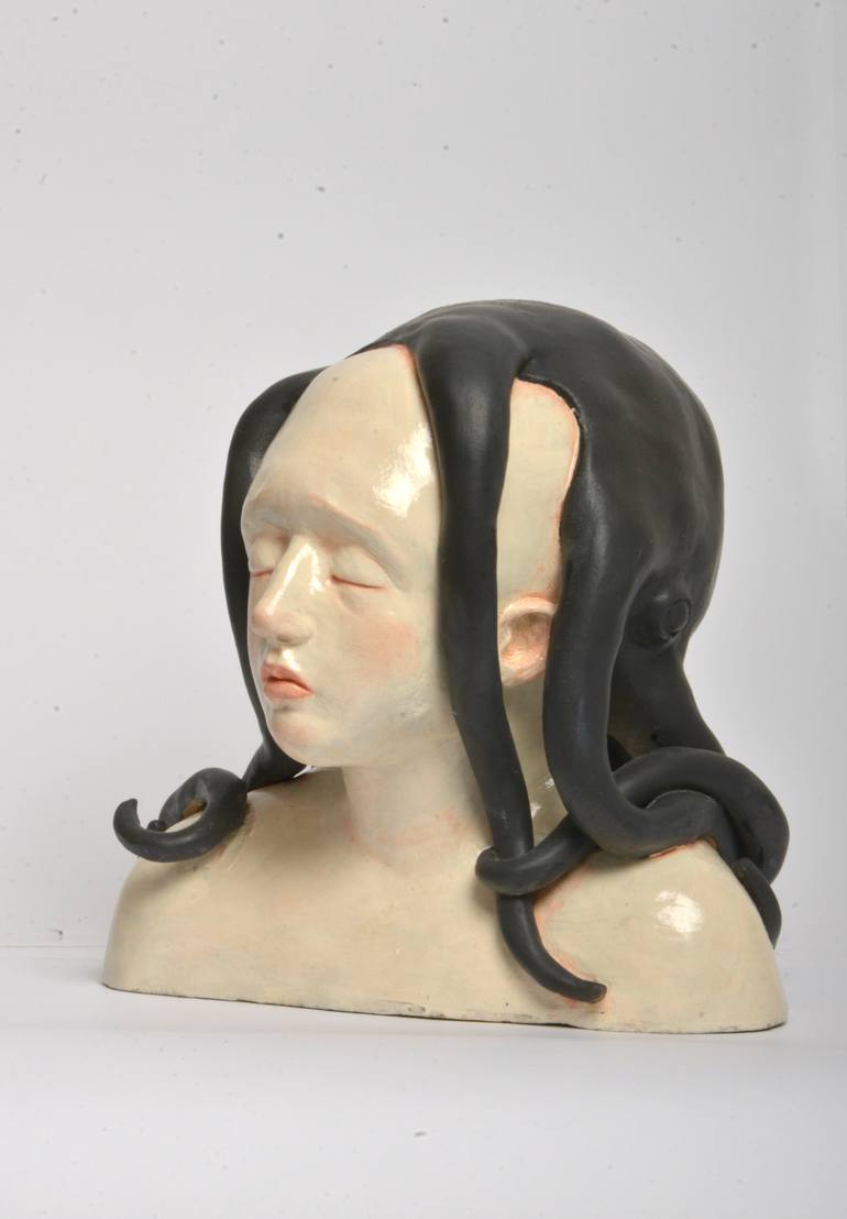 Original Figurative Children Sculpture by Francesca Dalla Benetta