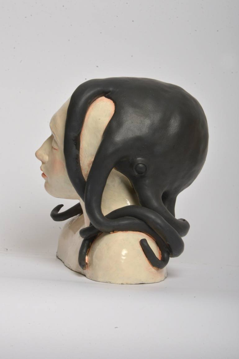 Original Figurative Children Sculpture by Francesca Dalla Benetta