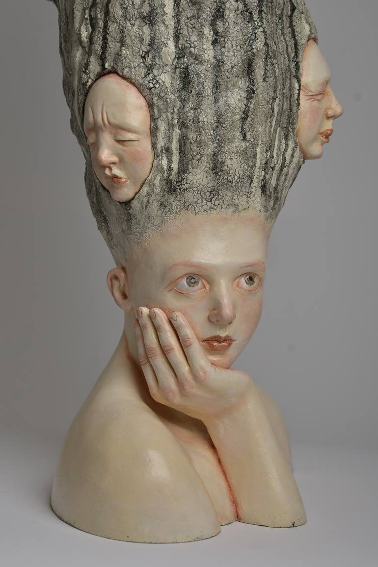 Original People Sculpture by Francesca Dalla Benetta