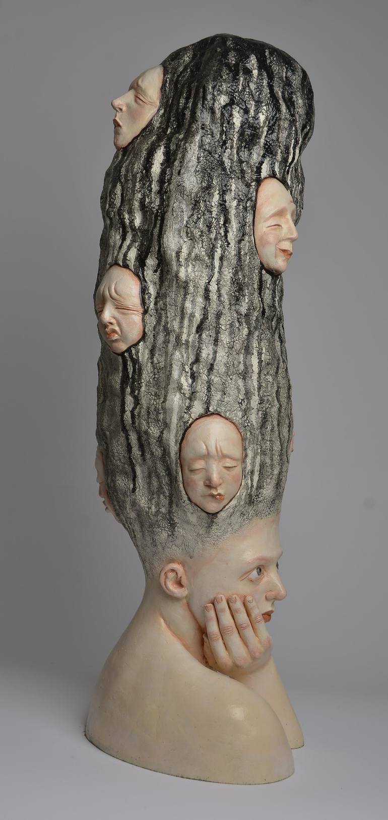 Original People Sculpture by Francesca Dalla Benetta