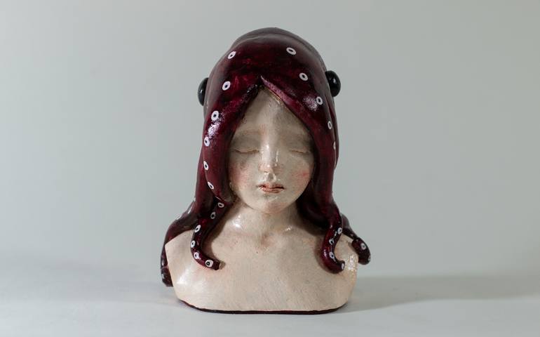 Original Women Sculpture by Francesca Dalla Benetta