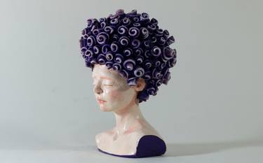 Original Floral Sculpture by Francesca Dalla Benetta