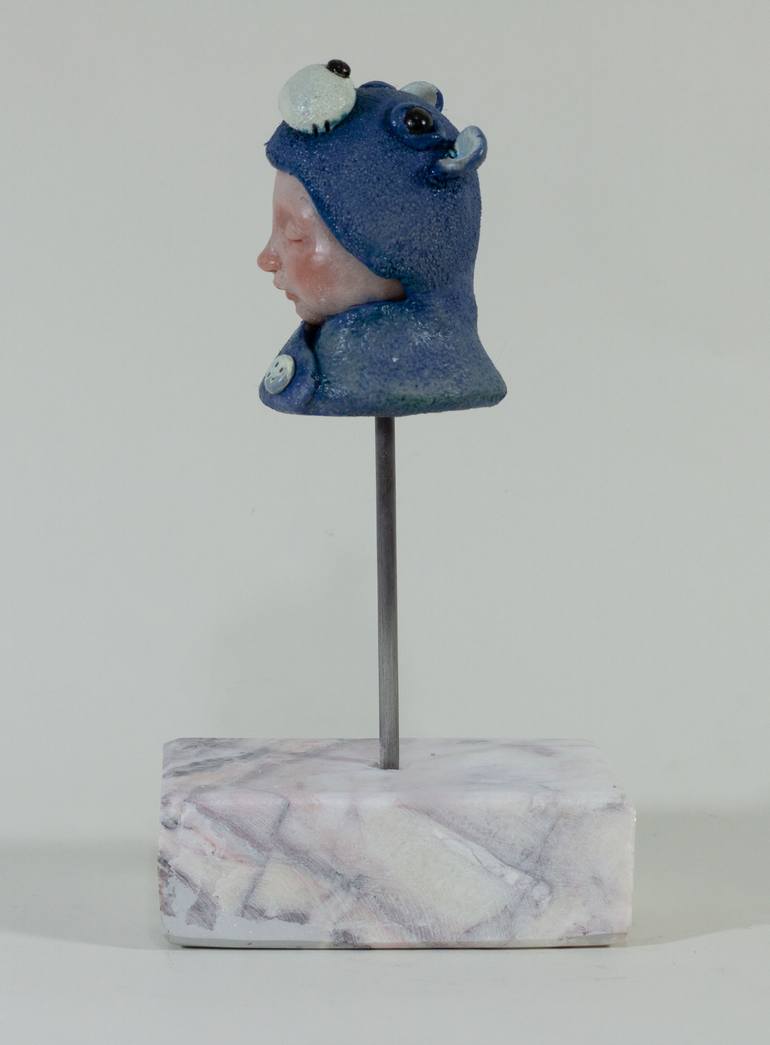 Original Figurative Children Sculpture by Francesca Dalla Benetta