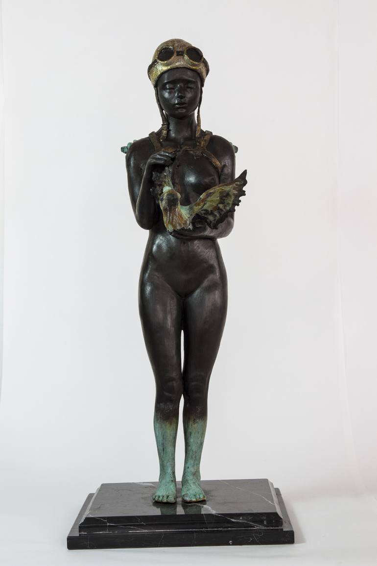 Original Women Sculpture by Francesca Dalla Benetta