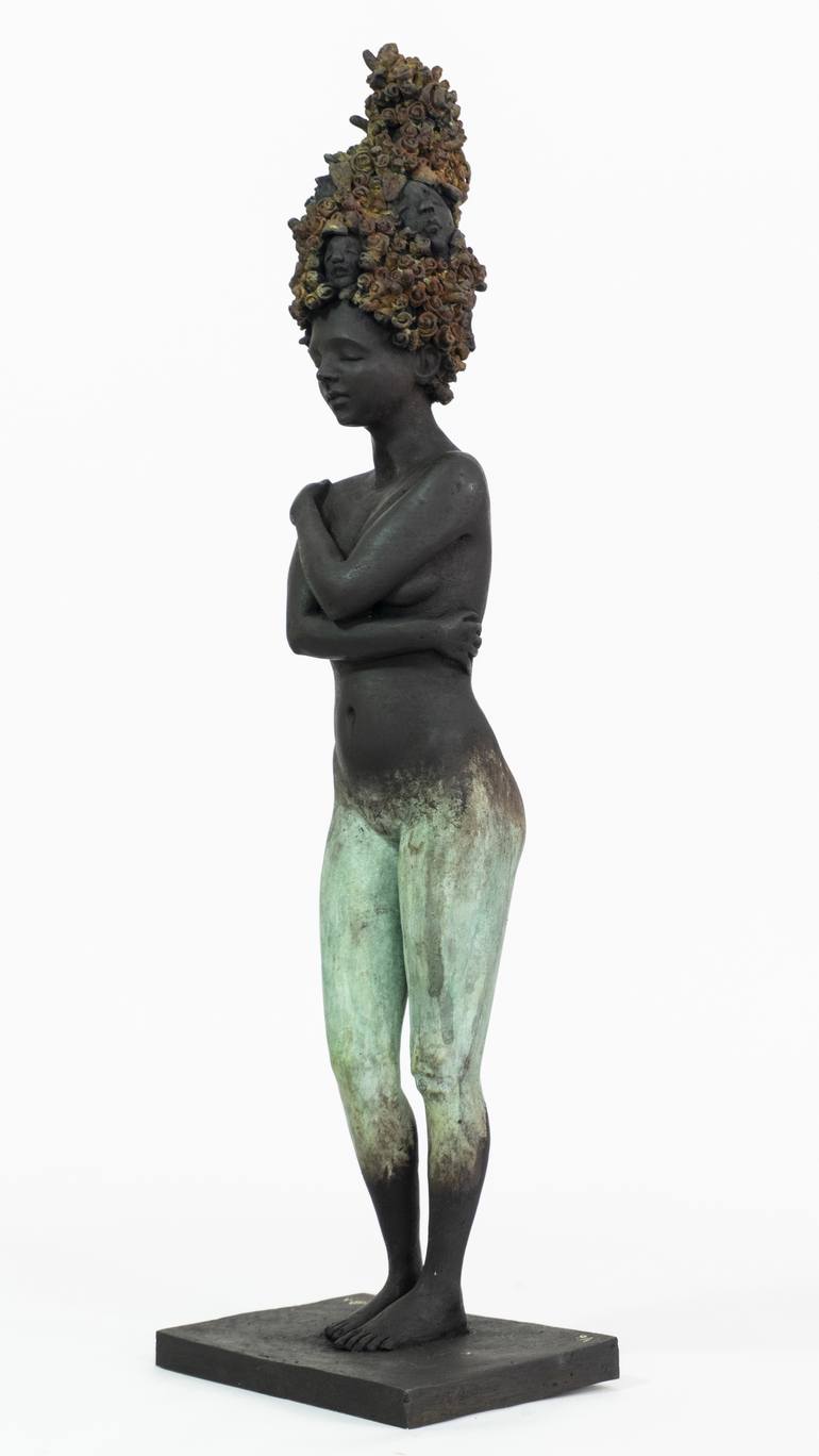 Original Women Sculpture by Francesca Dalla Benetta