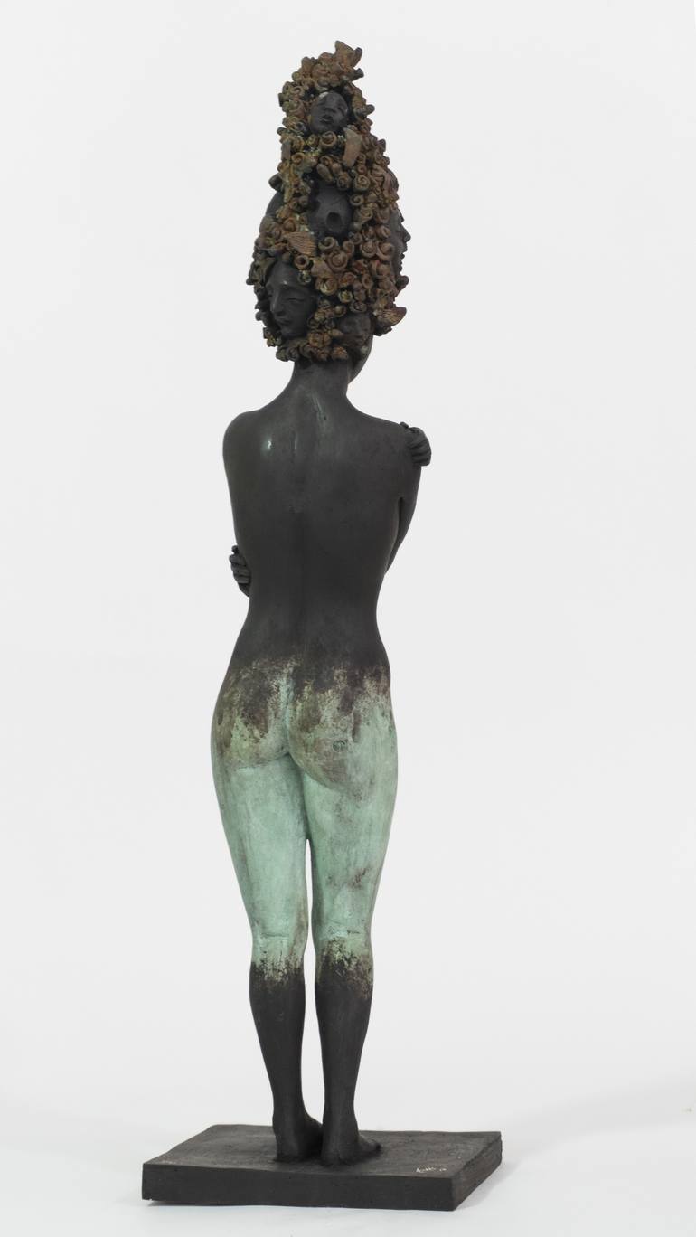 Original Fine Art Women Sculpture by Francesca Dalla Benetta