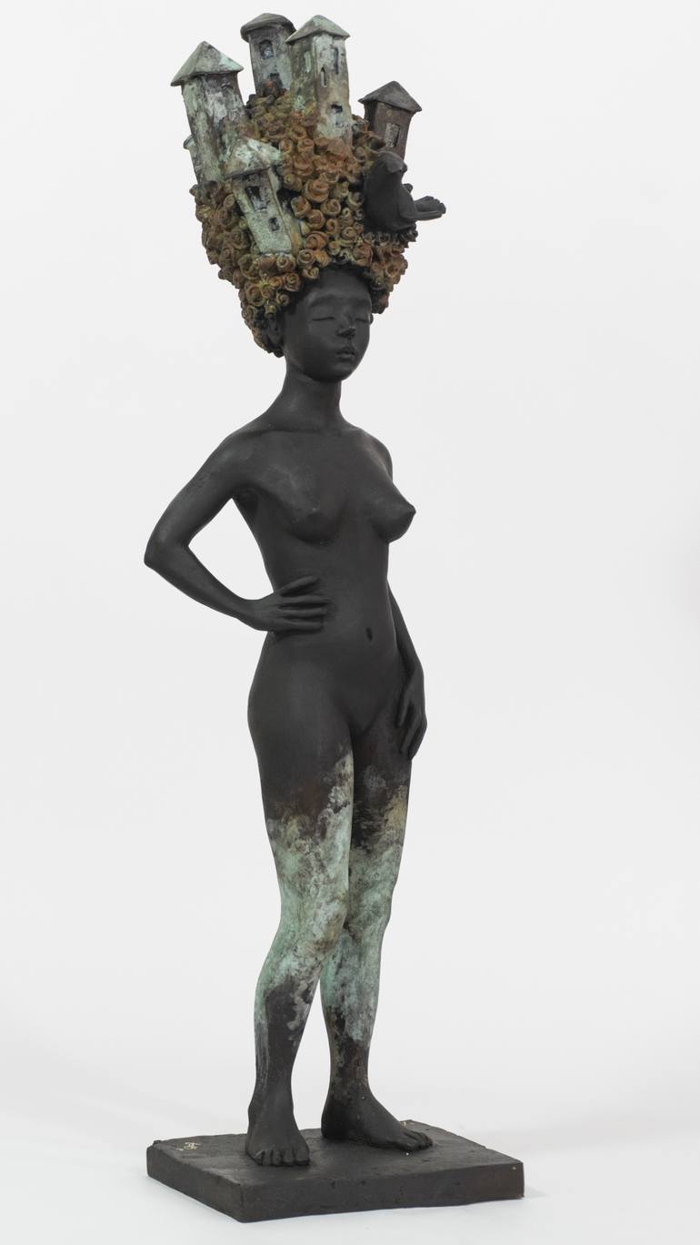 Original Women Sculpture by Francesca Dalla Benetta