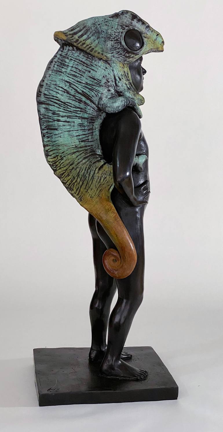 Original Figurative Animal Sculpture by Francesca Dalla Benetta