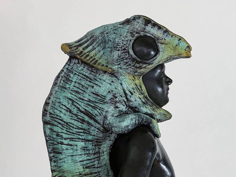 Original Figurative Animal Sculpture by Francesca Dalla Benetta