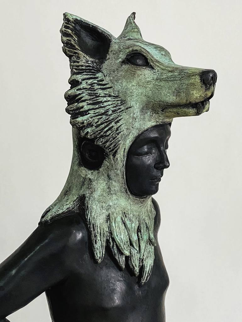 Original Realism Animal Sculpture by Francesca Dalla Benetta