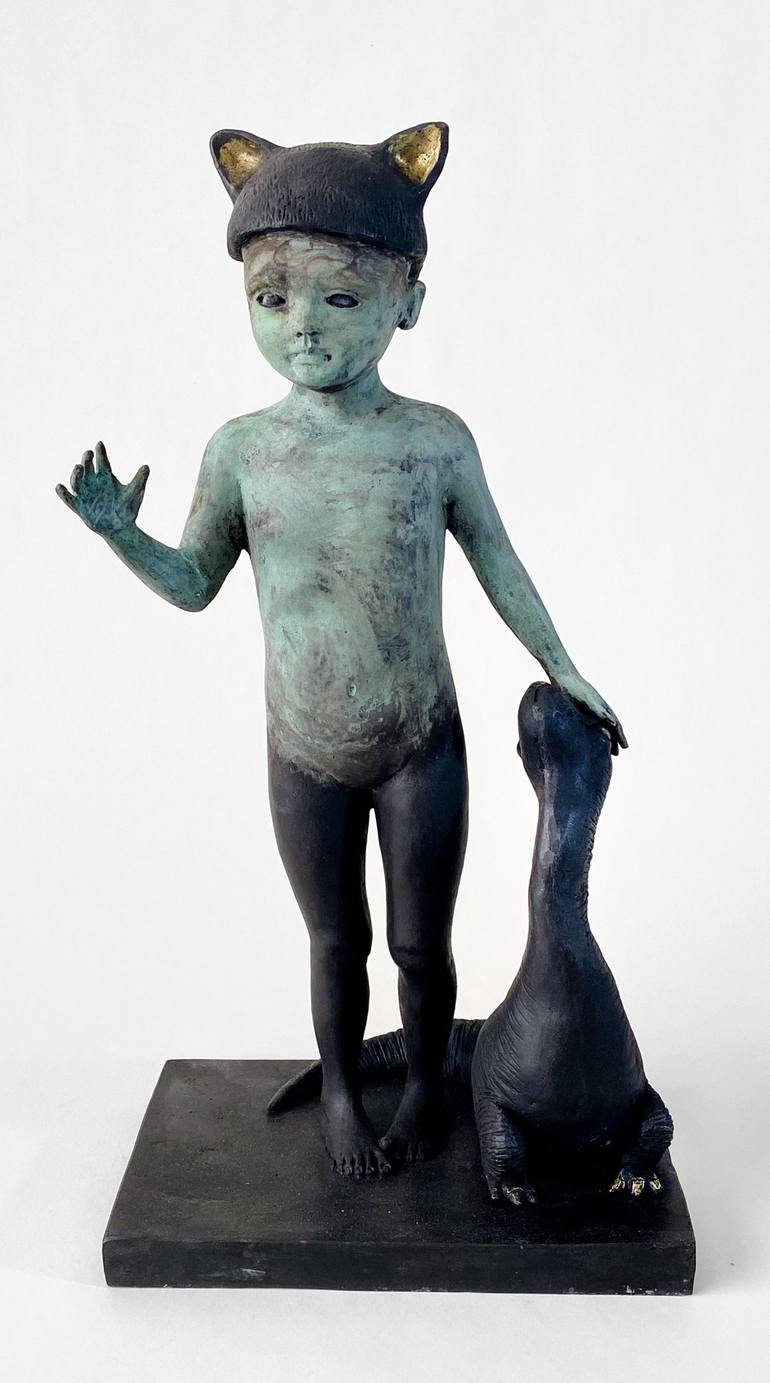 Print of Realism Children Sculpture by Francesca Dalla Benetta