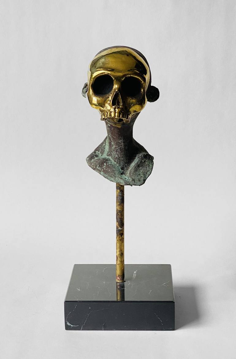 Original Fine Art Mortality Sculpture by Francesca Dalla Benetta