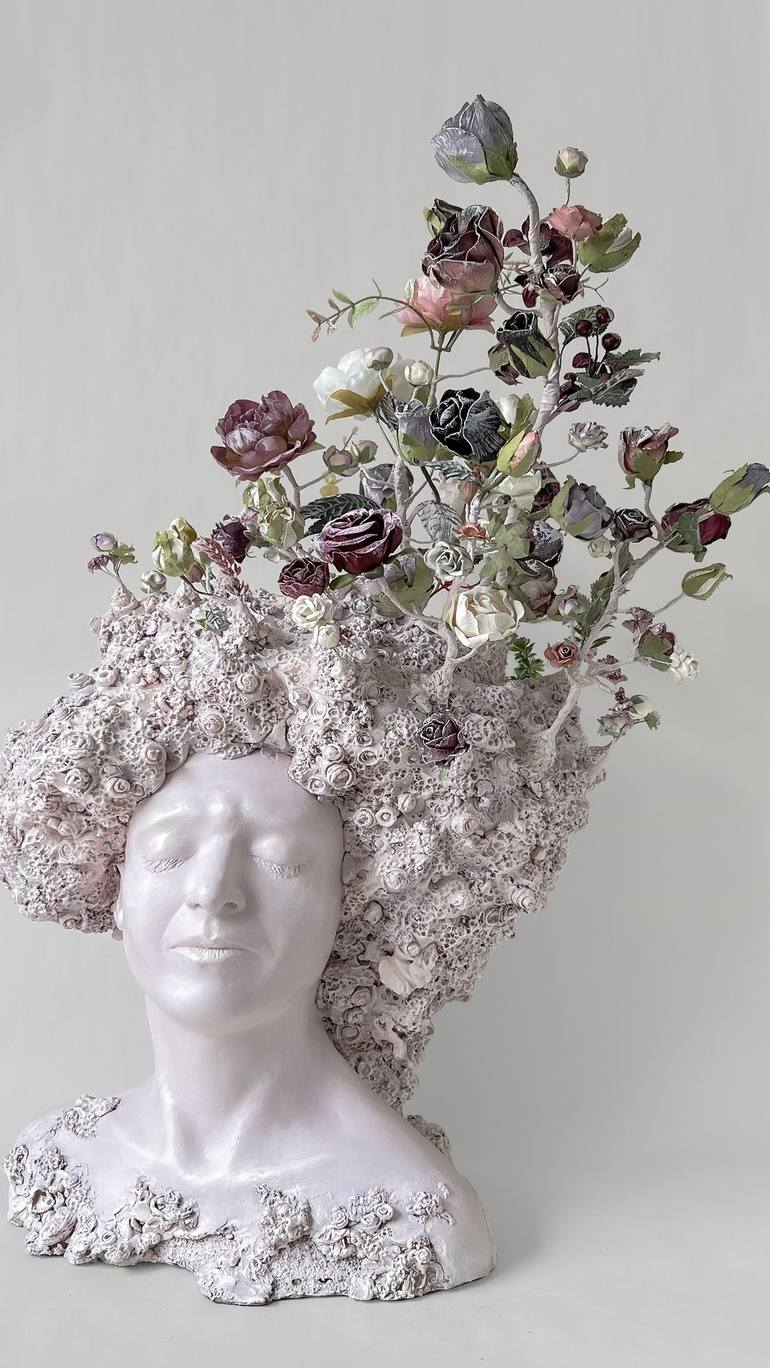 Print of Surrealism Floral Sculpture by Francesca Dalla Benetta
