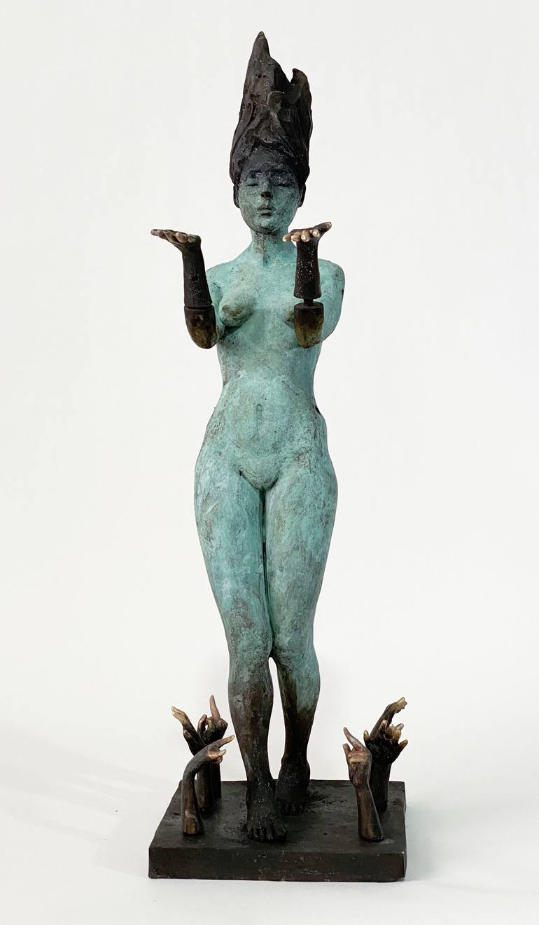 Original Figurative Body Sculpture by Francesca Dalla Benetta