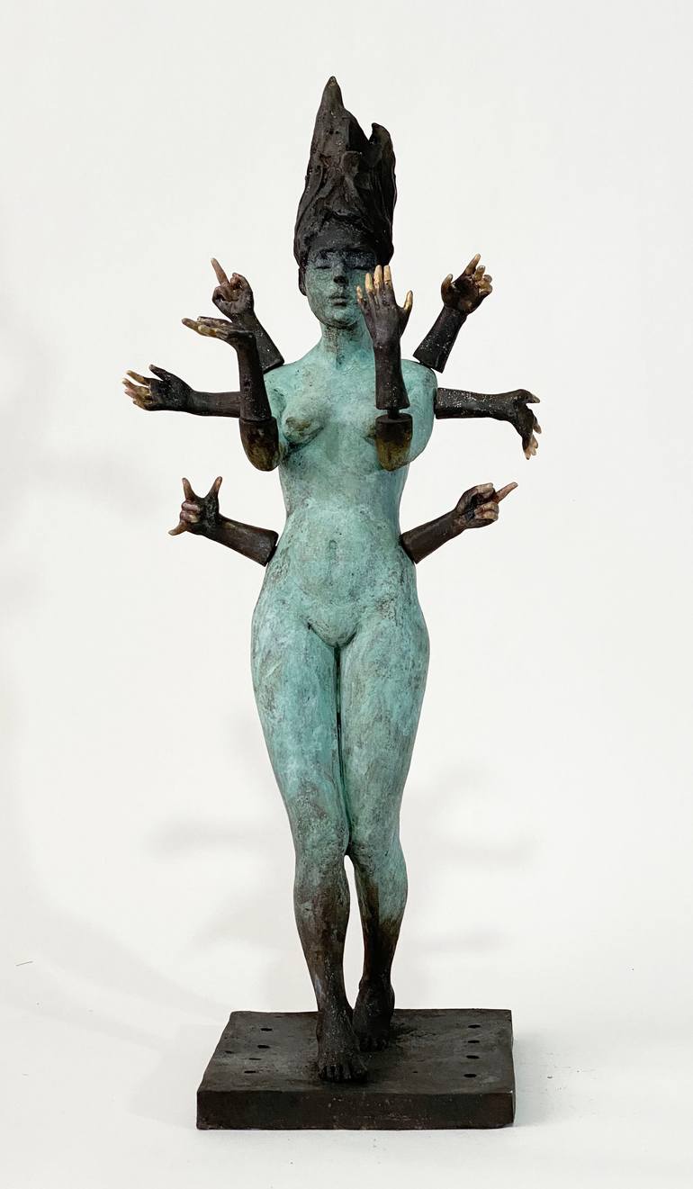 Original Figurative Body Sculpture by Francesca Dalla Benetta