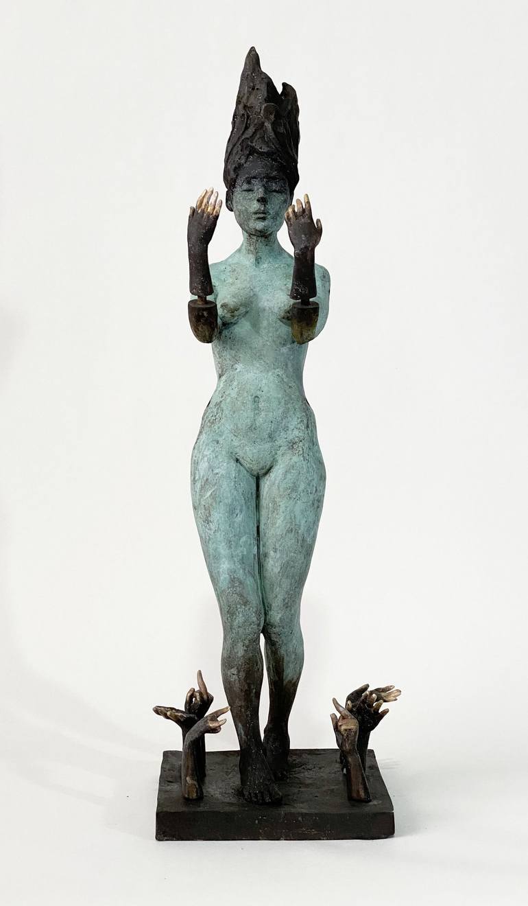 Original Body Sculpture by Francesca Dalla Benetta