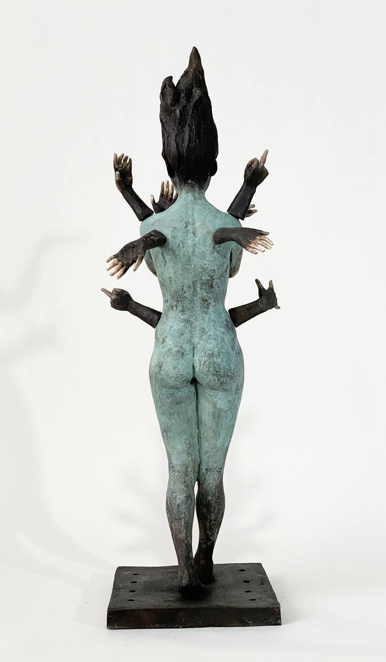 Original Fine Art Body Sculpture by Francesca Dalla Benetta