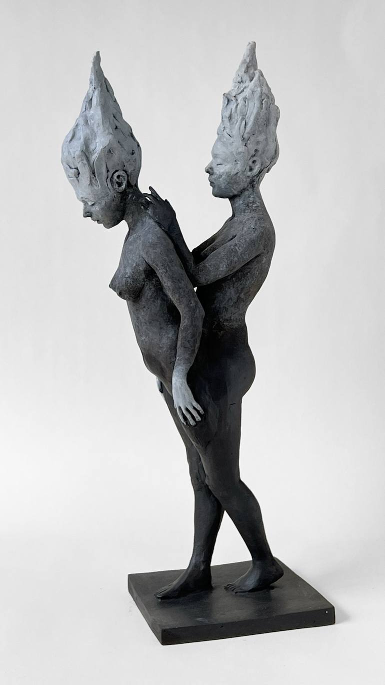 Original Figurative Body Sculpture by Francesca Dalla Benetta