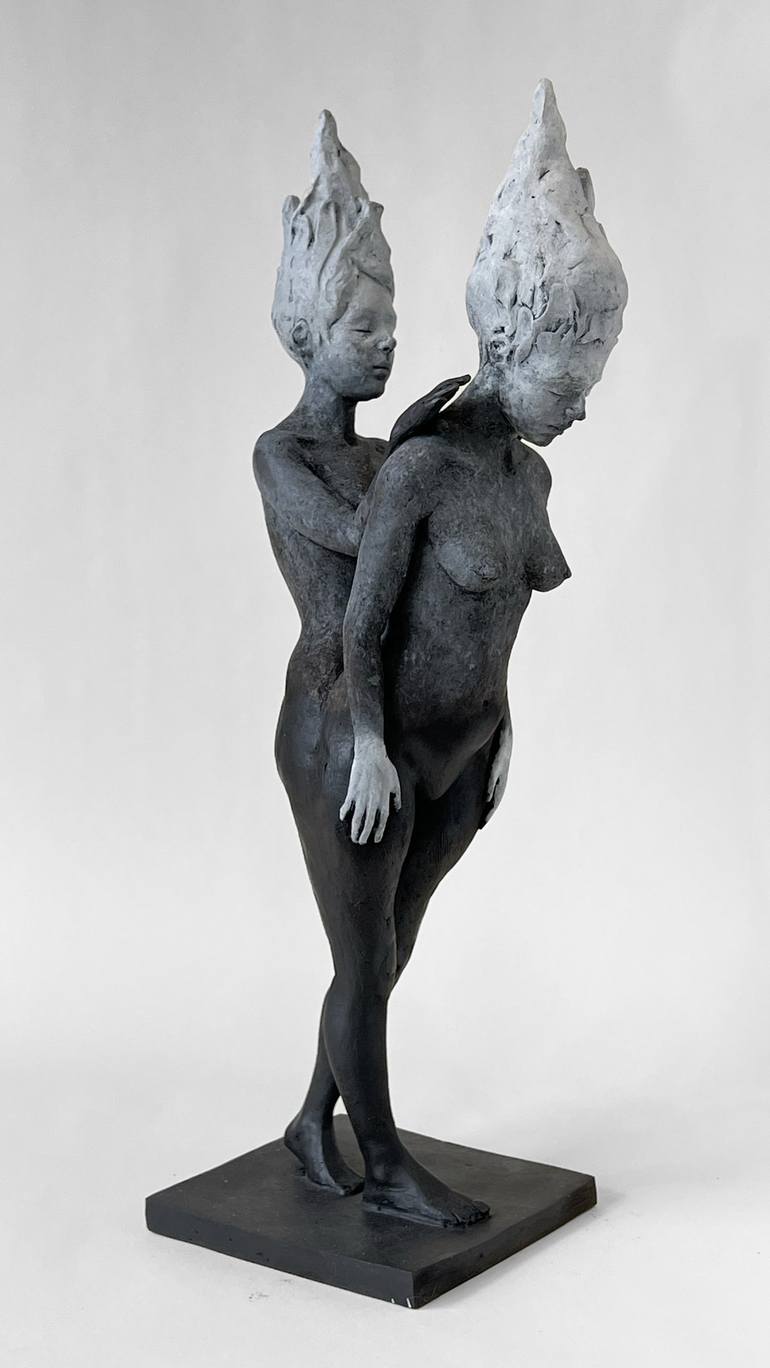 Original Figurative Body Sculpture by Francesca Dalla Benetta