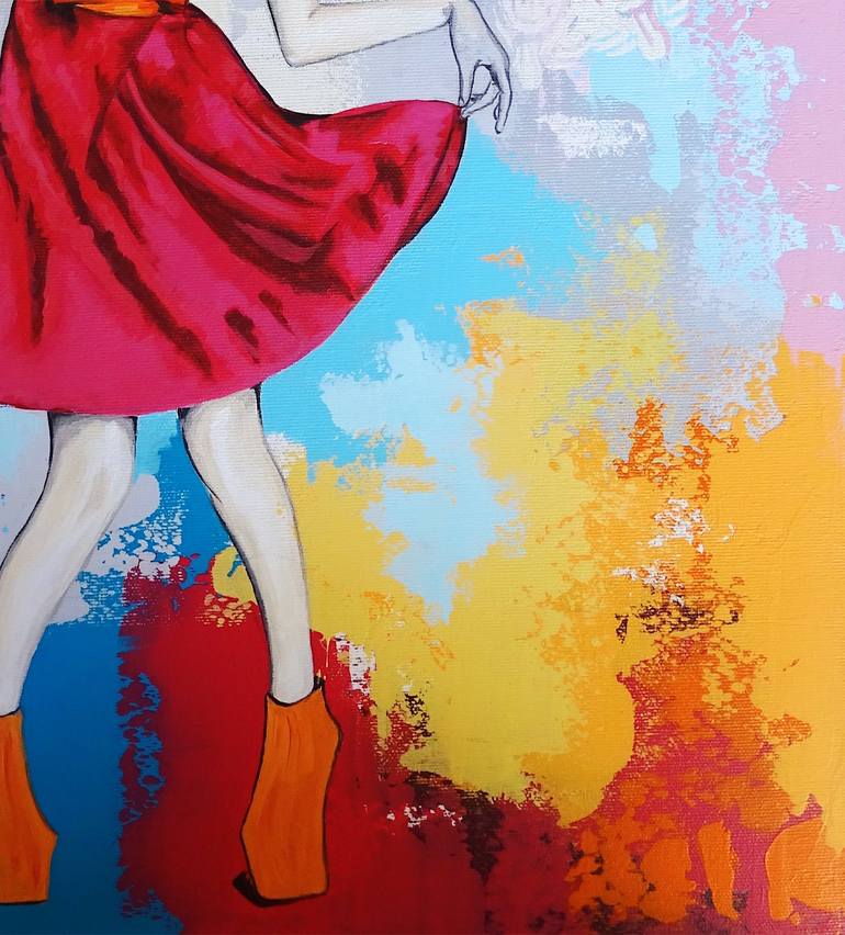 Original Contemporary Women Painting by Livien Rozen