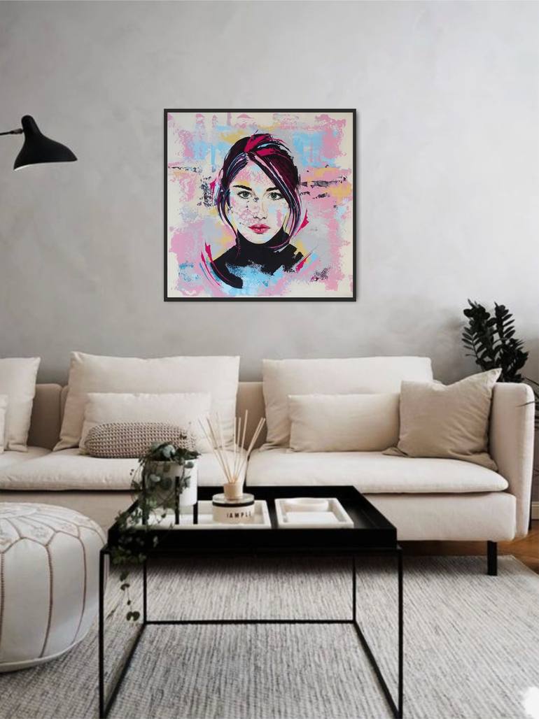 Original Portraiture Portrait Painting by Livien Rozen