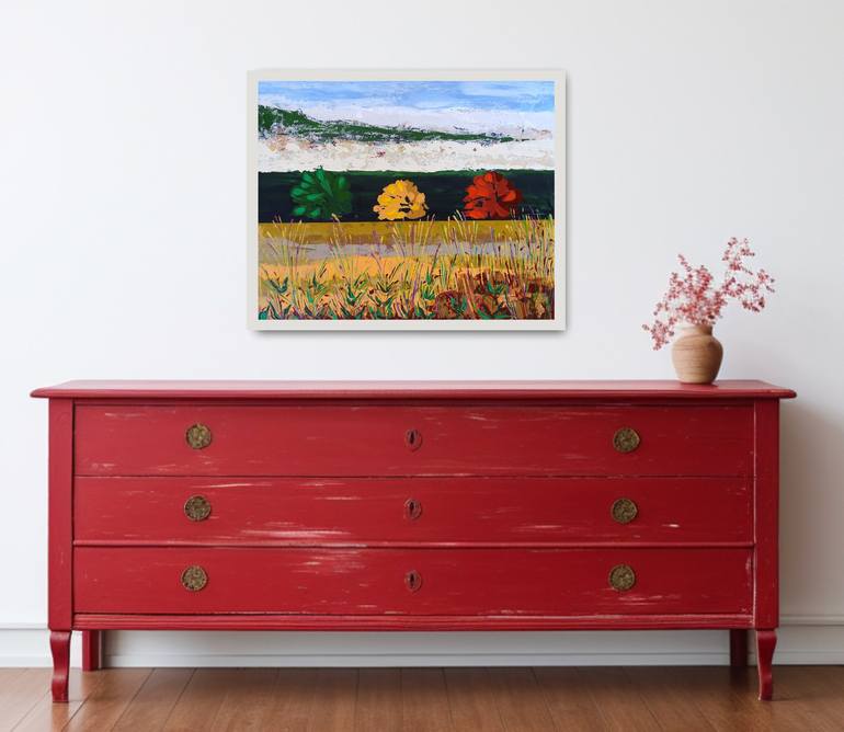 Original Fine Art Landscape Painting by Livien Rozen