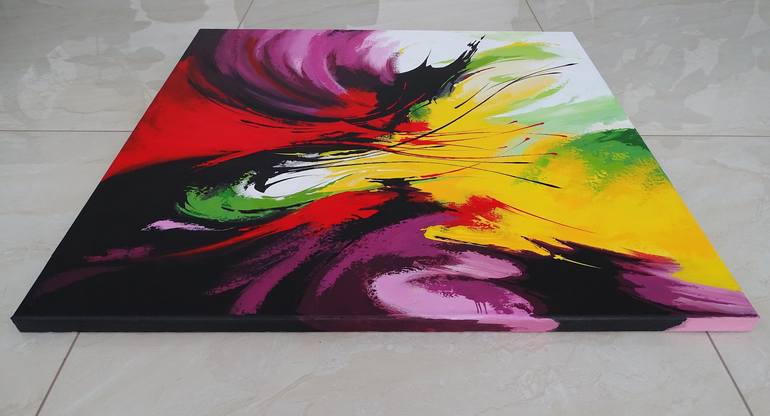 Original Abstract Painting by Livien Rozen