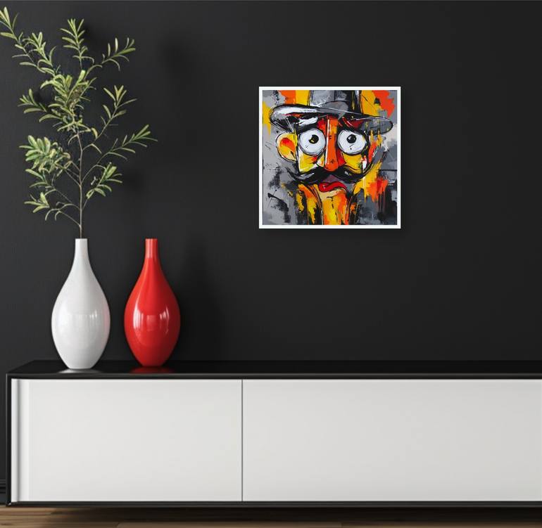 Original Figurative Abstract Painting by Livien Rozen