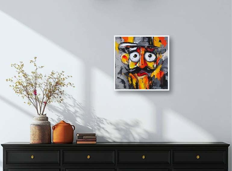 Original Figurative Abstract Painting by Livien Rozen