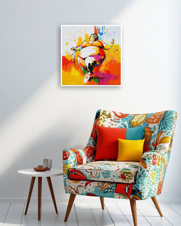 Original Figurative Women Painting by Livien Rozen