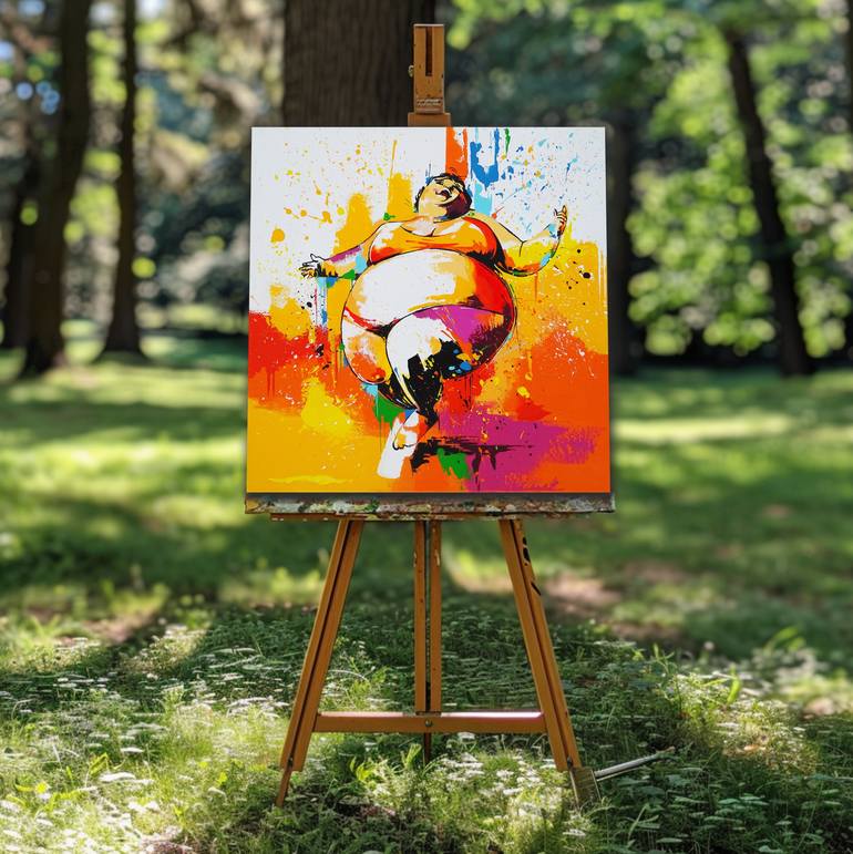 Original Figurative Women Painting by Livien Rozen