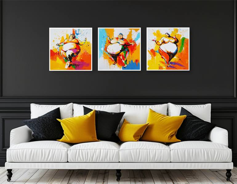 Original Figurative Women Painting by Livien Rozen