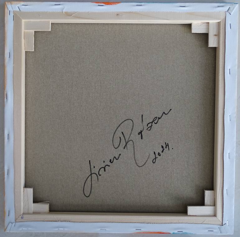 Original Art Deco Abstract Painting by Livien Rozen