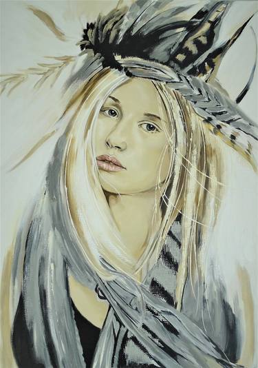 Original Portrait Paintings by Livien Rozen