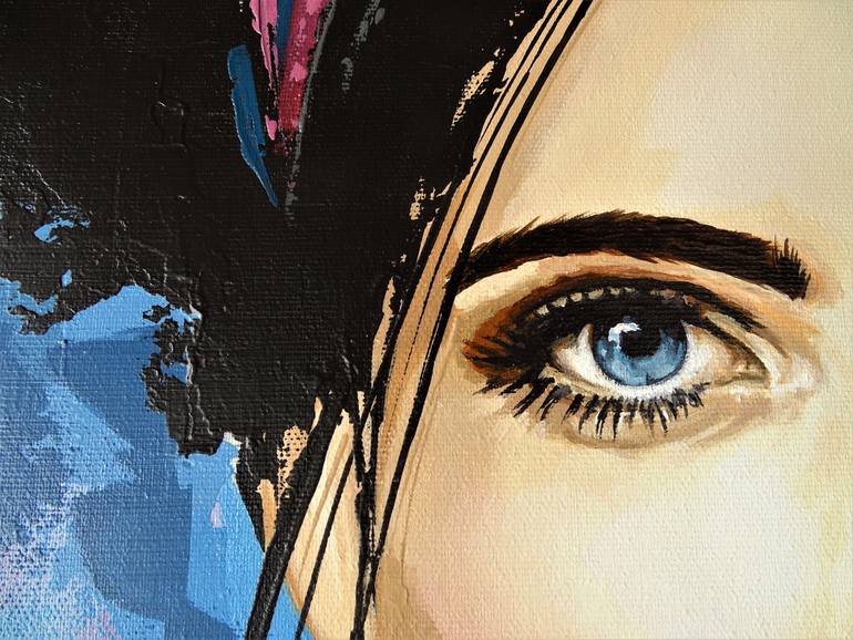 Original Art Deco People Painting by Livien Rozen