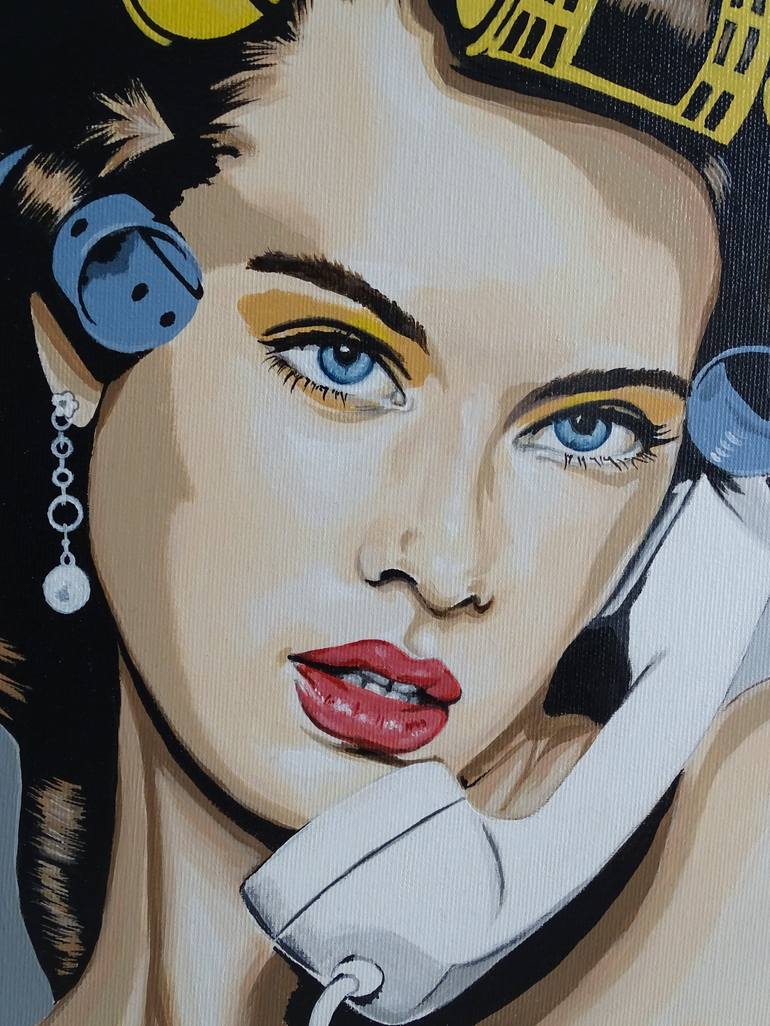 Original Pop Culture/Celebrity Painting by Livien Rozen