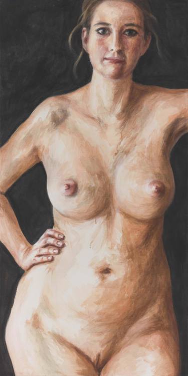 Original Nude Paintings by Nikolaus Reinecke
