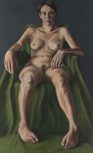 Original Realism Nude Paintings by Nikolaus Reinecke