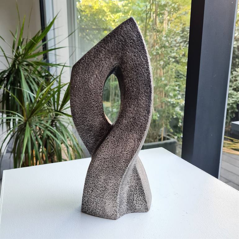 Original Abstract Sculpture by Catherine Fouvry Leblois
