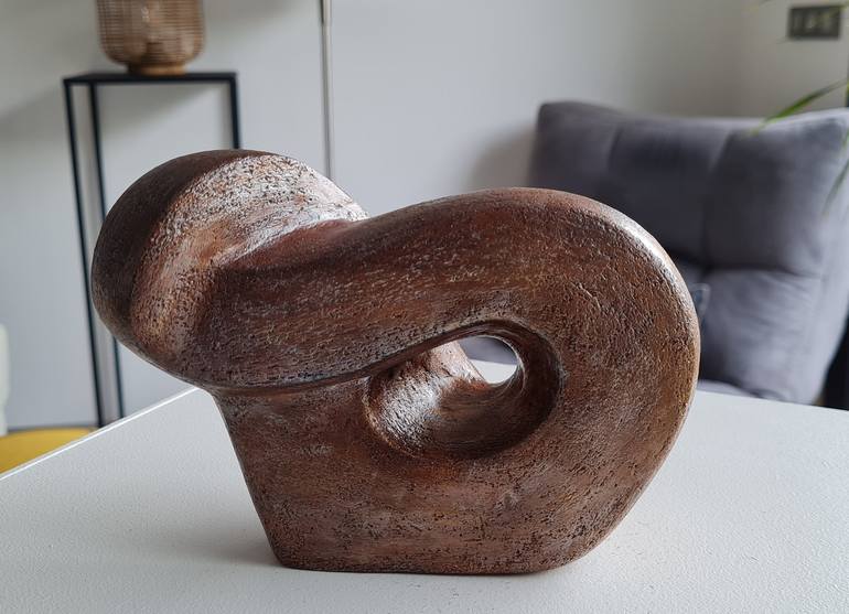 Original Abstract Sculpture by Catherine Fouvry Leblois