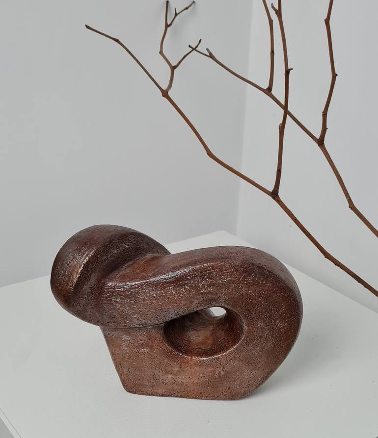 Original Abstract Sculpture by Catherine Fouvry Leblois