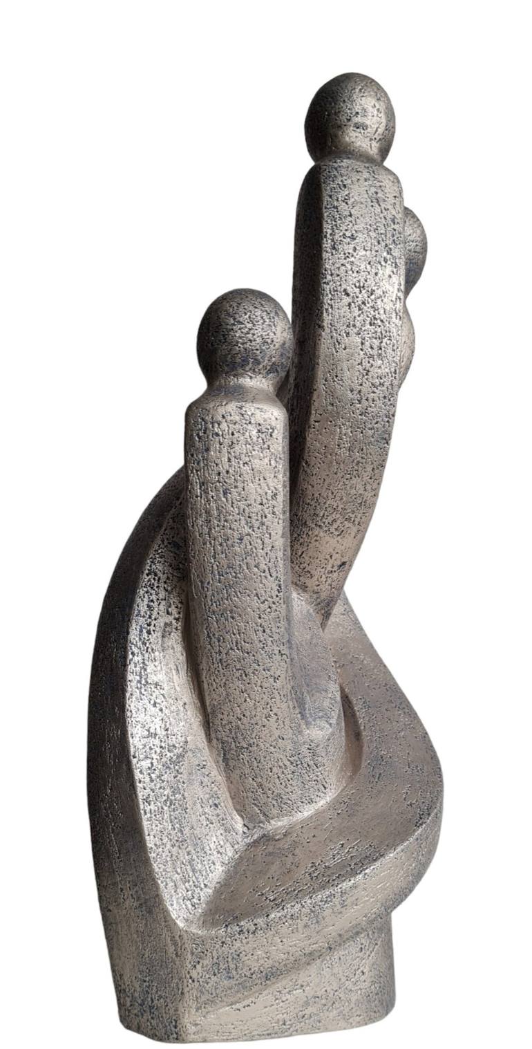 Original Contemporary Family Sculpture by Catherine Fouvry Leblois